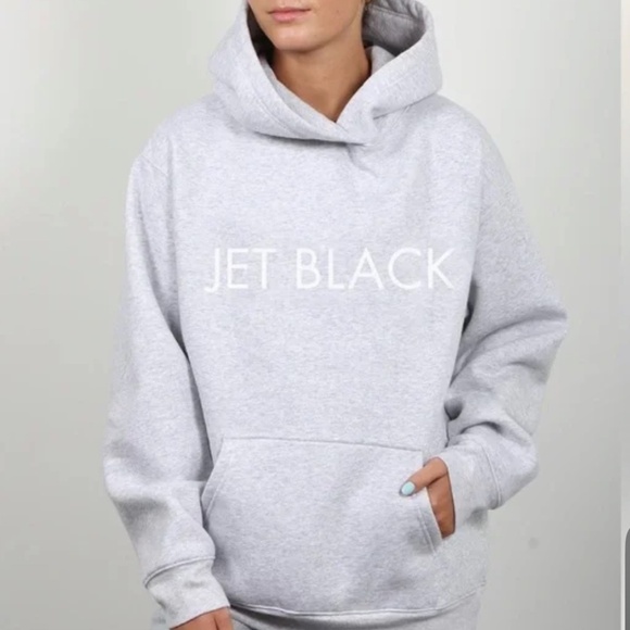 NWT Brunette “Jet Black” Hoodie XS/S - Picture 1 of 4